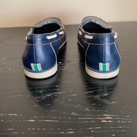 Natural Soul Navy & White Leather Astonish Loafer size 6 - Picture 5 of 13